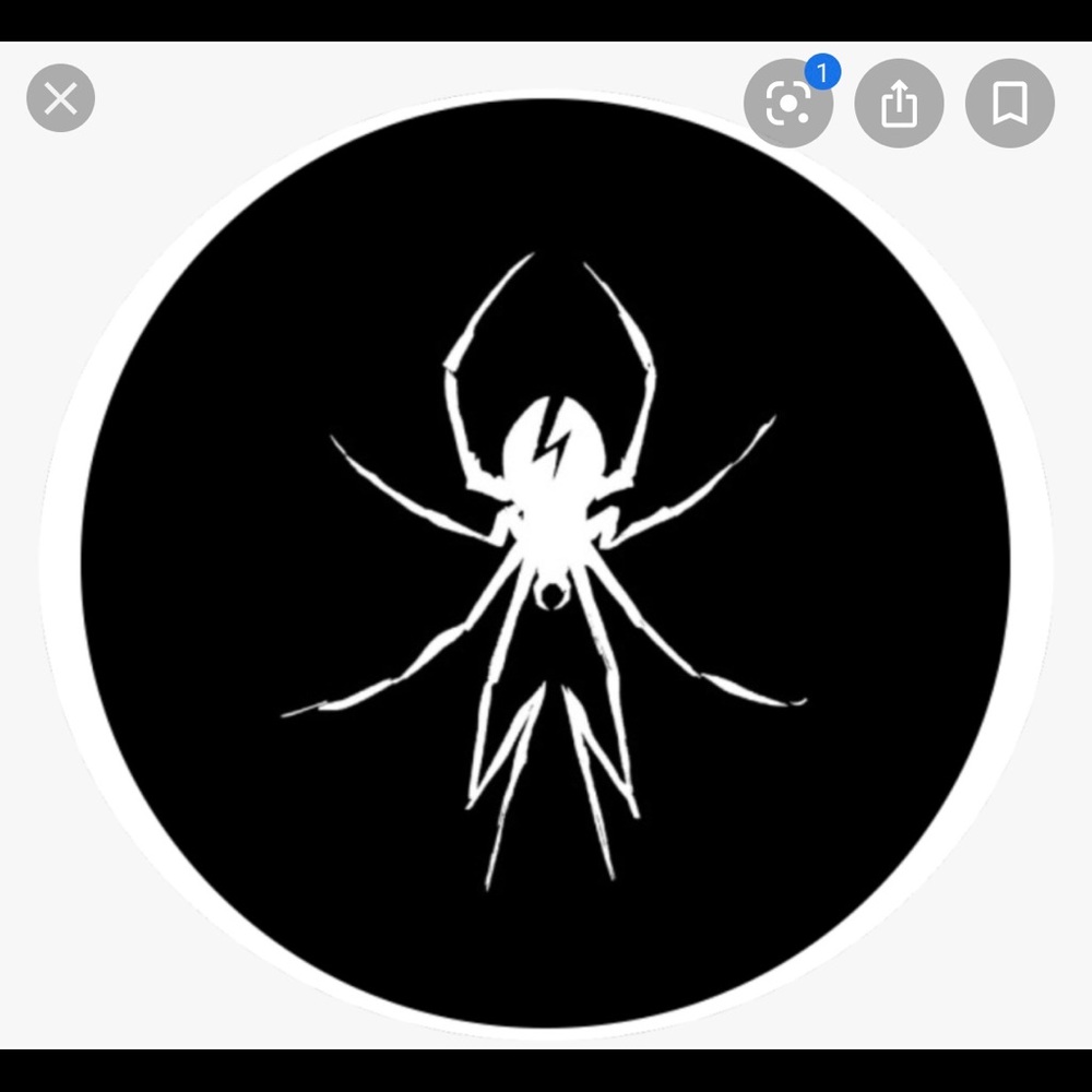 ORIGINAL My Chemical Romance Spider Decal